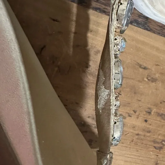 Vionic Gold Snake Print Sandals with Crystal Accents - Picture 4 of 13